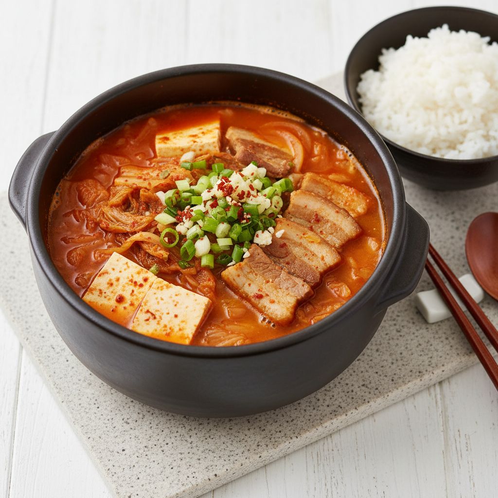 Kimchi Stew (Kimchi-jjigae) — recipe cover