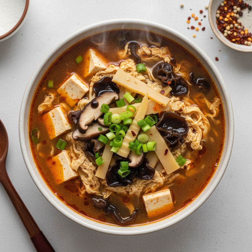 Hot and Sour Soup (酸辣湯)