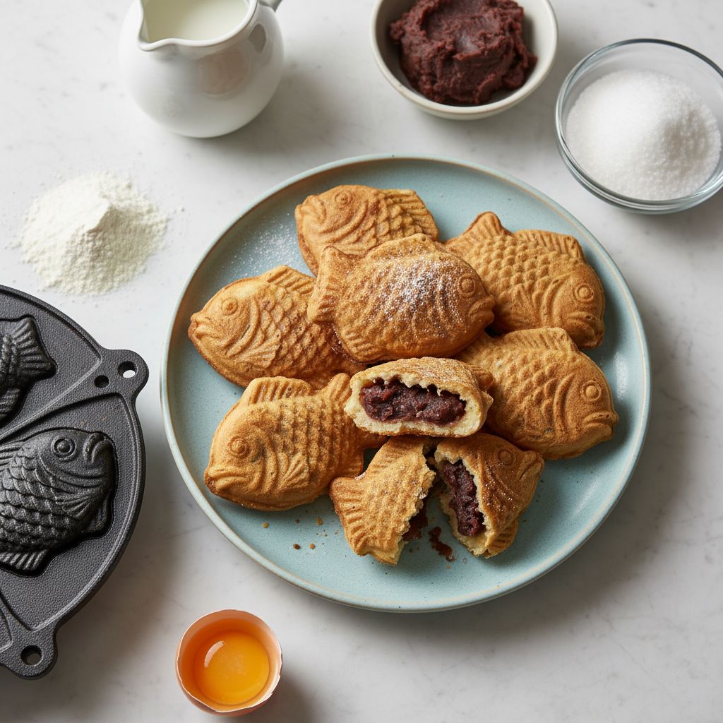 Bungeo-ppang (Korean Fish-Shaped Bread) — recipe cover