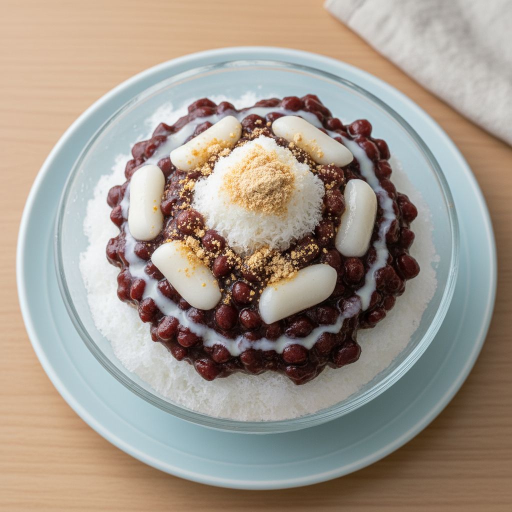 Patbingsu (Korean Shaved Ice)