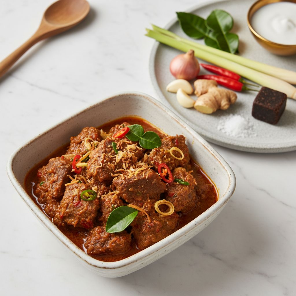 Beef Rendang — recipe cover
