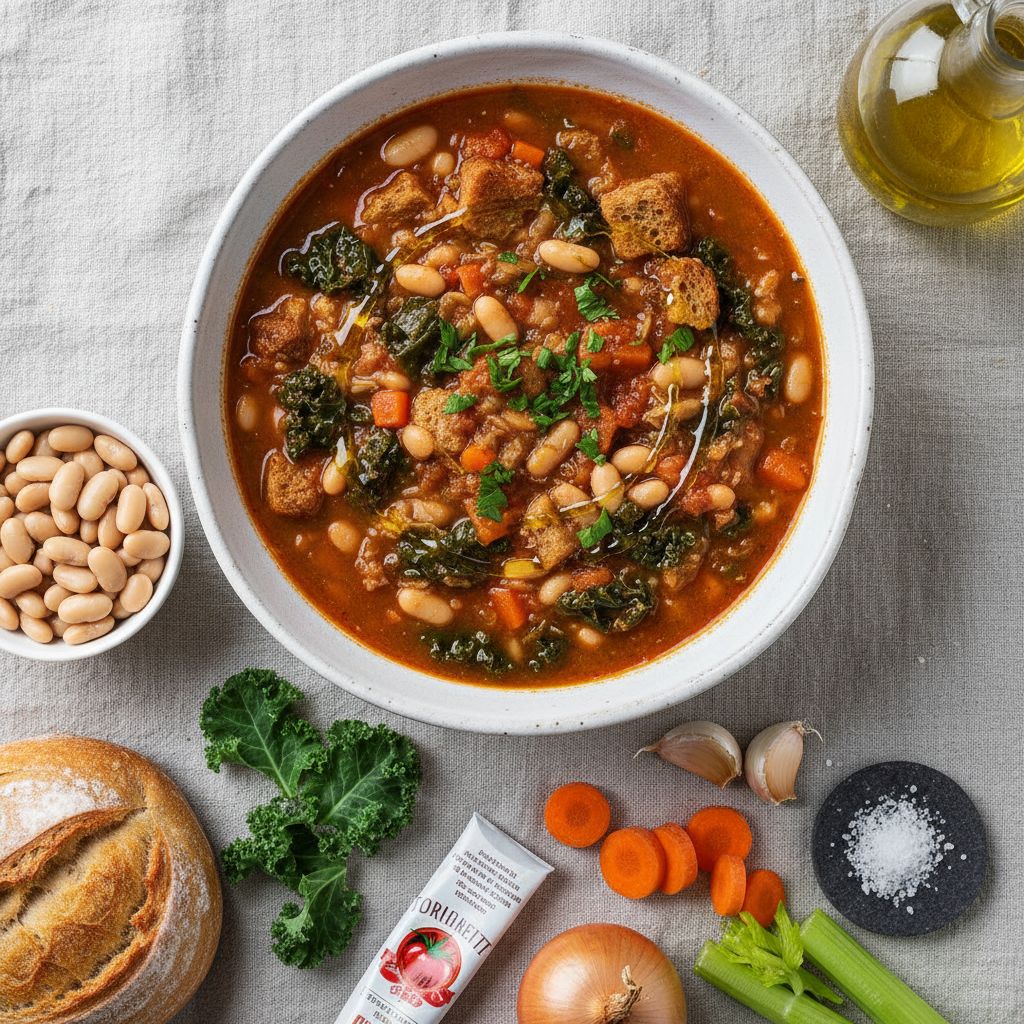 Traditional Italian Ribollita — recipe cover
