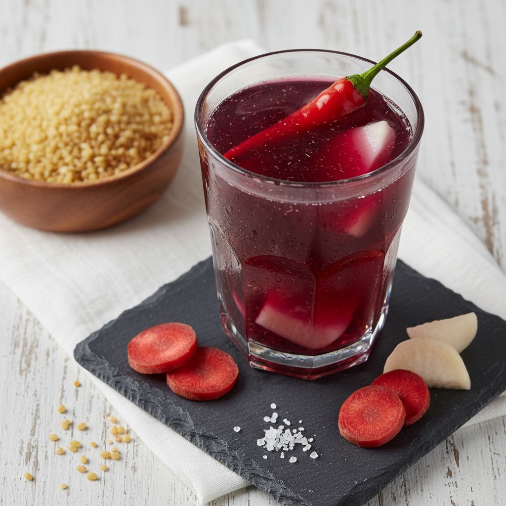Şalgam (Turkish Fermented Black Carrot Juice) — recipe cover