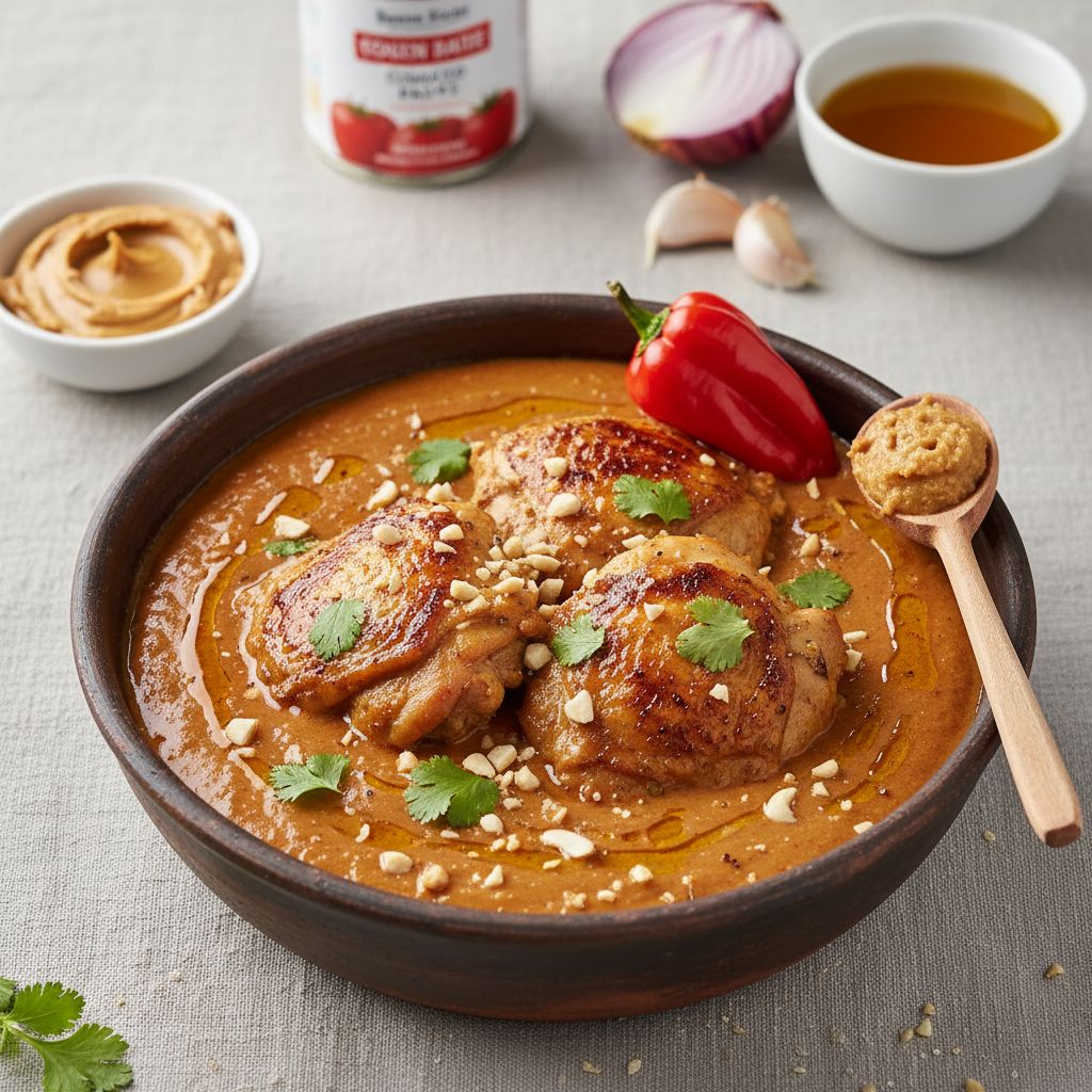 African Peanut Sauce (Sauce d'Arachide) — recipe cover