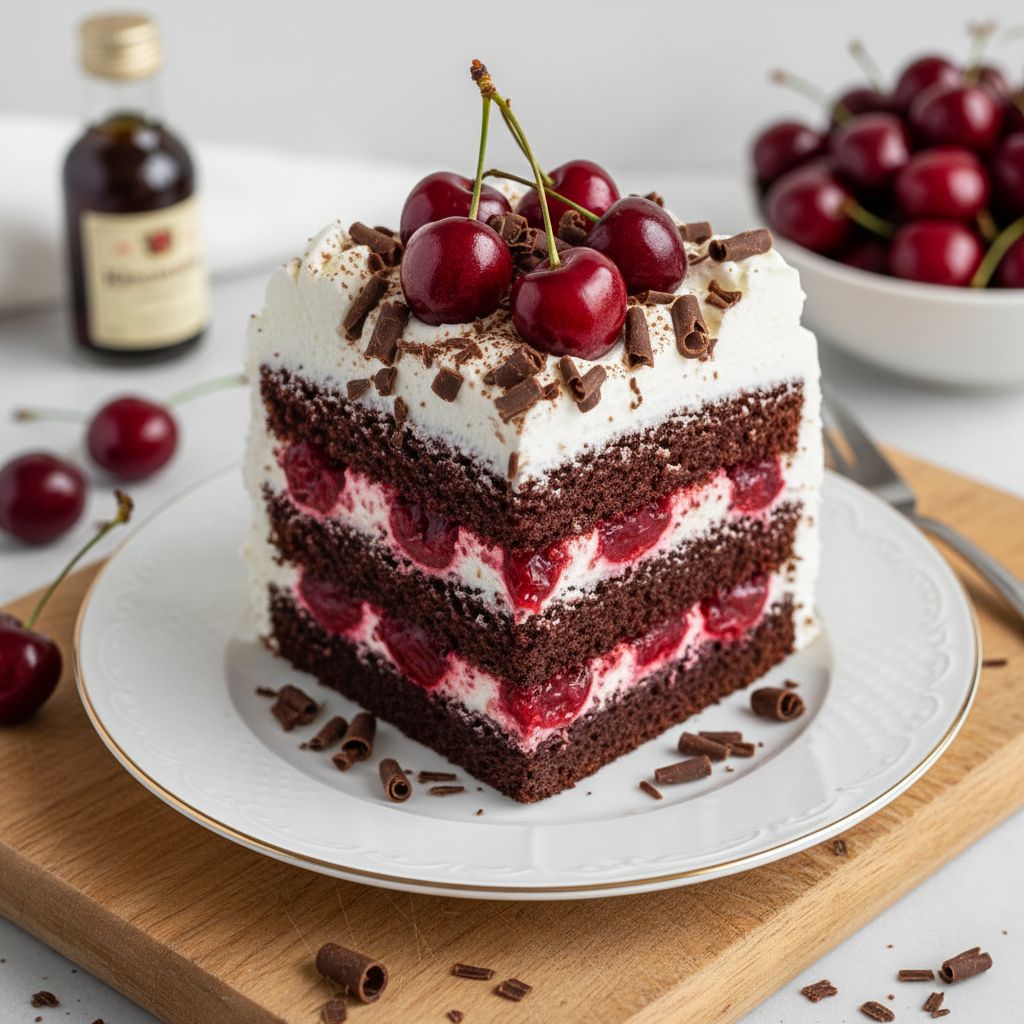 Black Forest Cake (Schwarzwälder Kirschtorte) — recipe cover