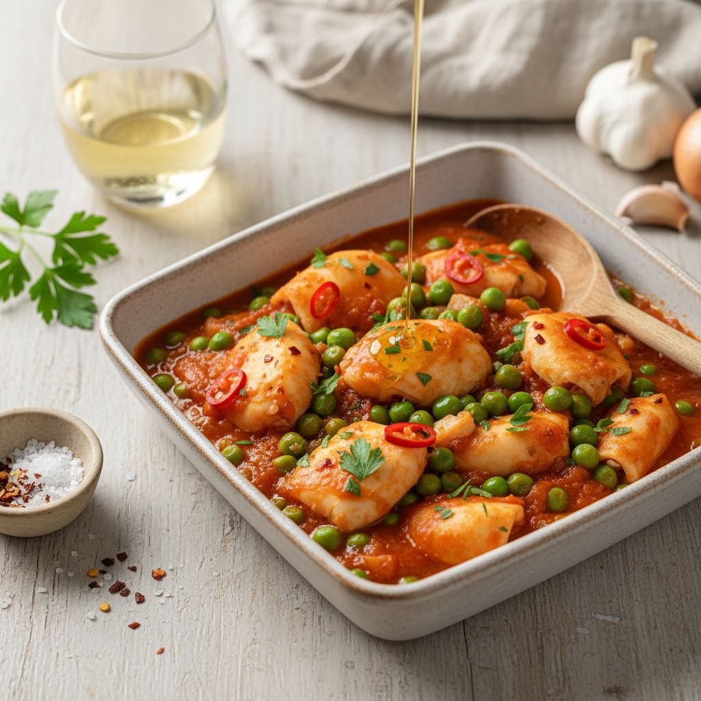 Seppie in Umido (Italian Cuttlefish Stew) — recipe cover