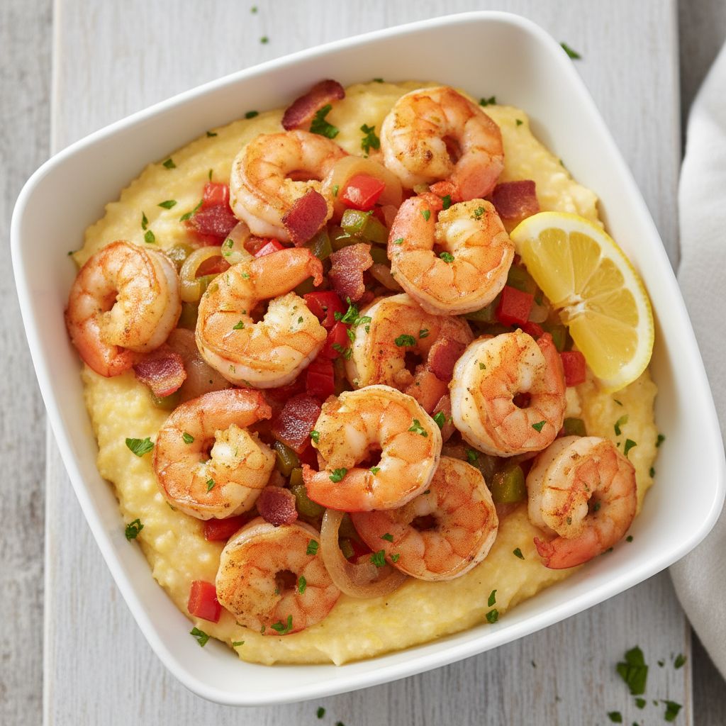 Shrimp and Grits — recipe cover