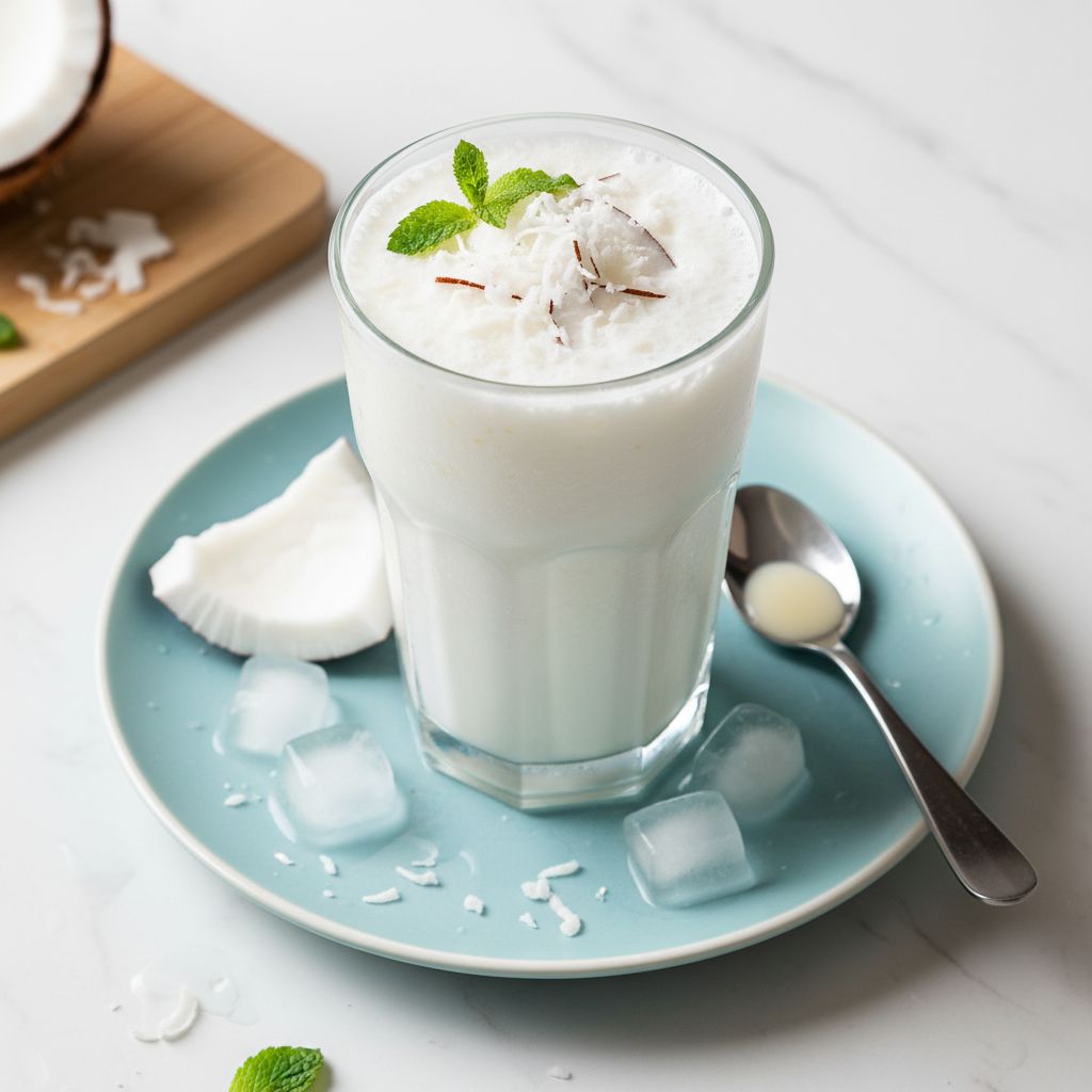Vietnamese Coconut Smoothie (Sinh Tố Dừa) — recipe cover