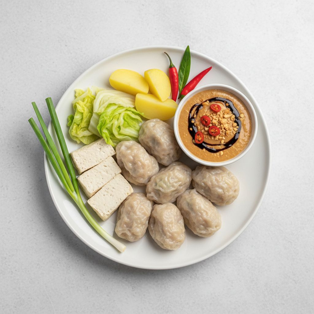 Siomay (Indonesian Steamed Fish Dumplings) — recipe cover