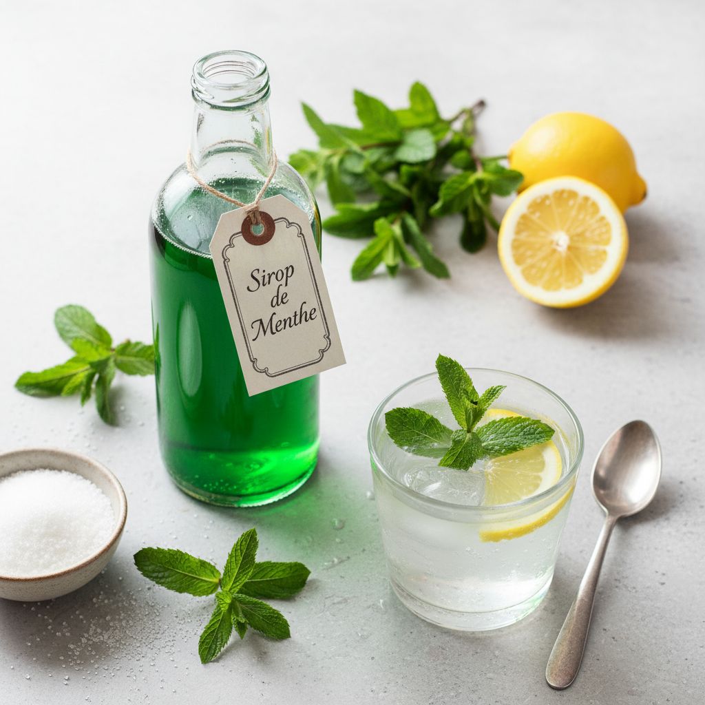 Mint Syrup (Sirop de Menthe) — recipe cover