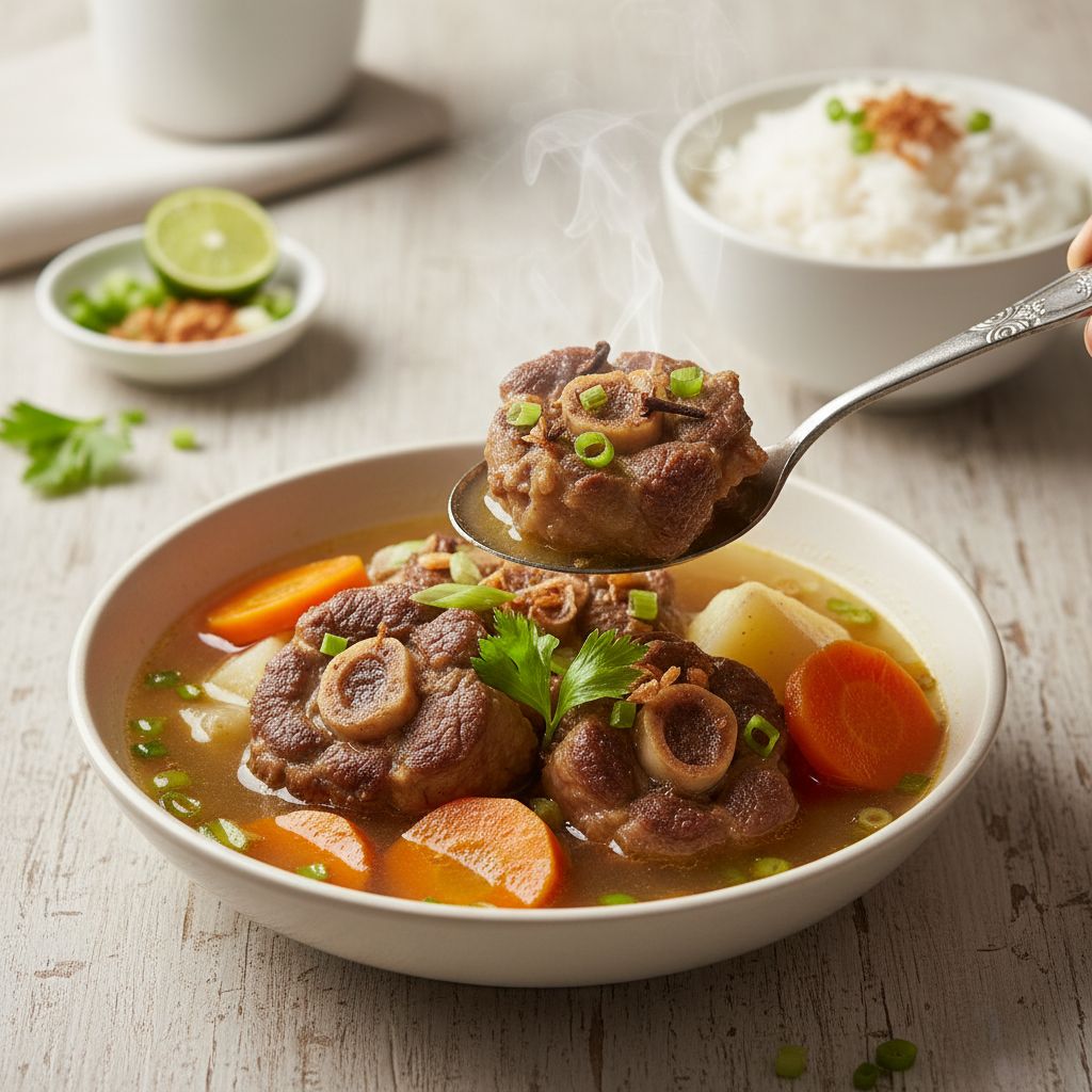 Sop Buntut (Indonesian Oxtail Soup) — recipe cover