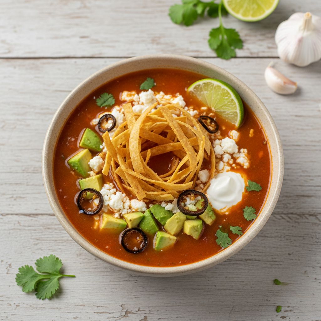 Sopa de Tortilla — recipe cover
