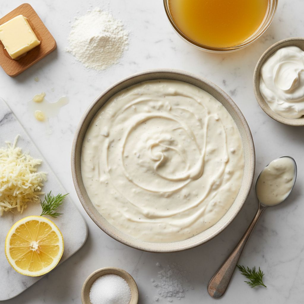 Polish Horseradish Sauce (Sos Chrzanowy) — recipe cover
