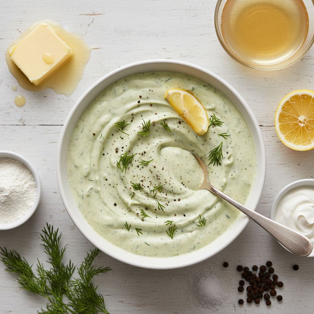 Creamy Dill Sauce (Sos Koperkowy) — recipe cover