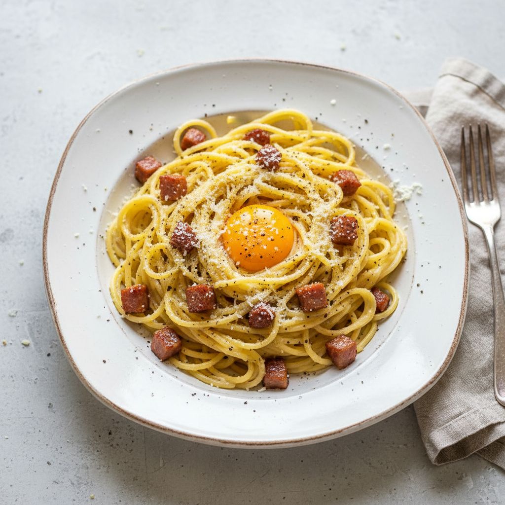Spaghetti alla Carbonara — recipe cover