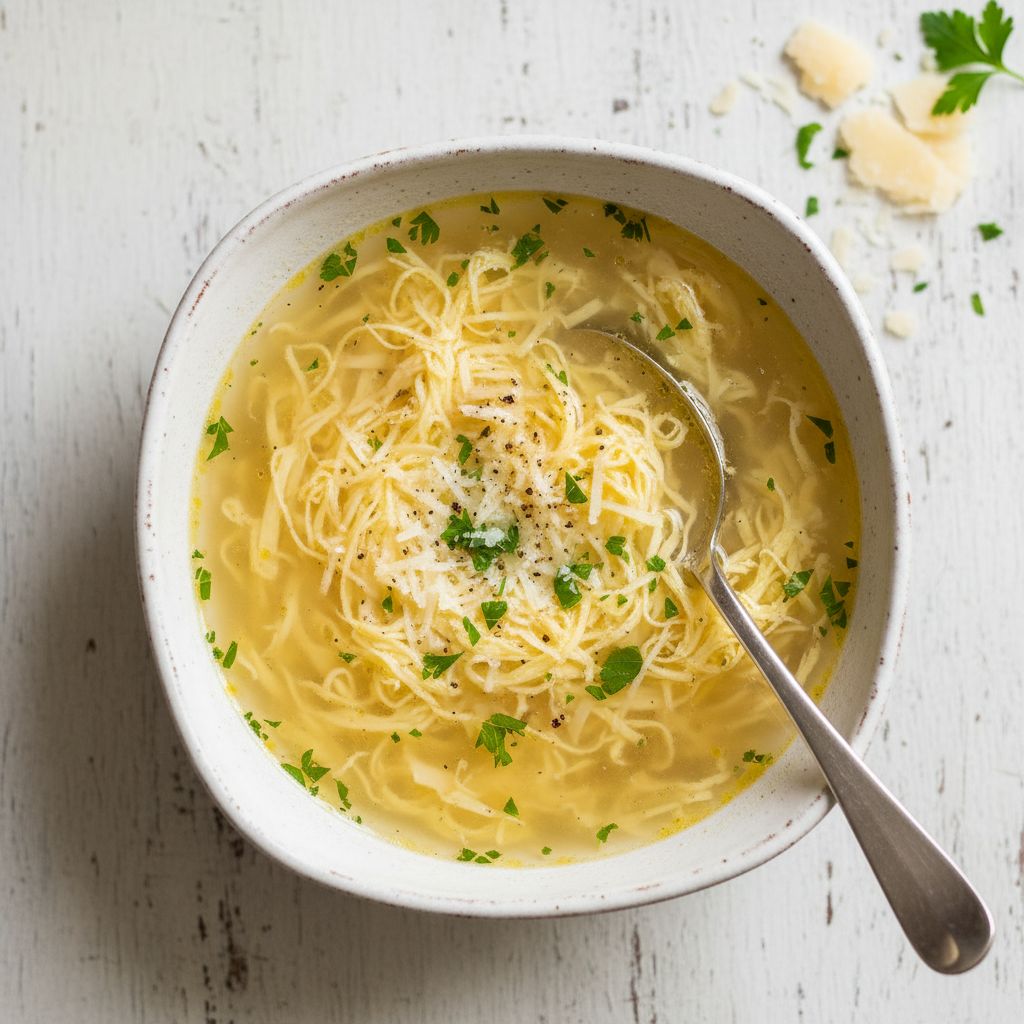 Italian Stracciatella Soup