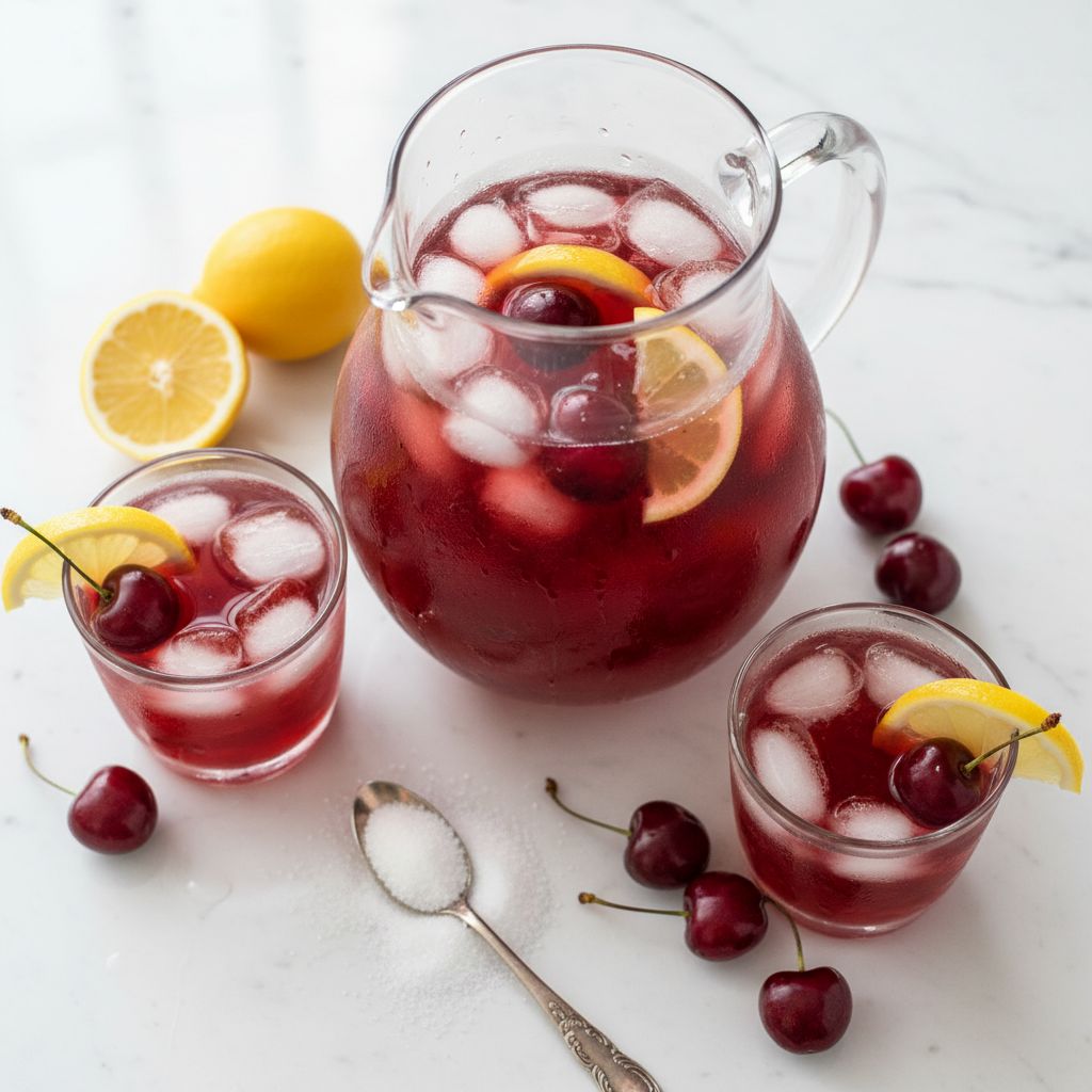 Cherry Lemon Juice — recipe cover