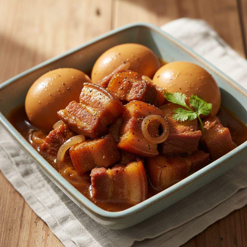 Thit Kho Tau (Vietnamese Braised Pork with Eggs) — recipe cover