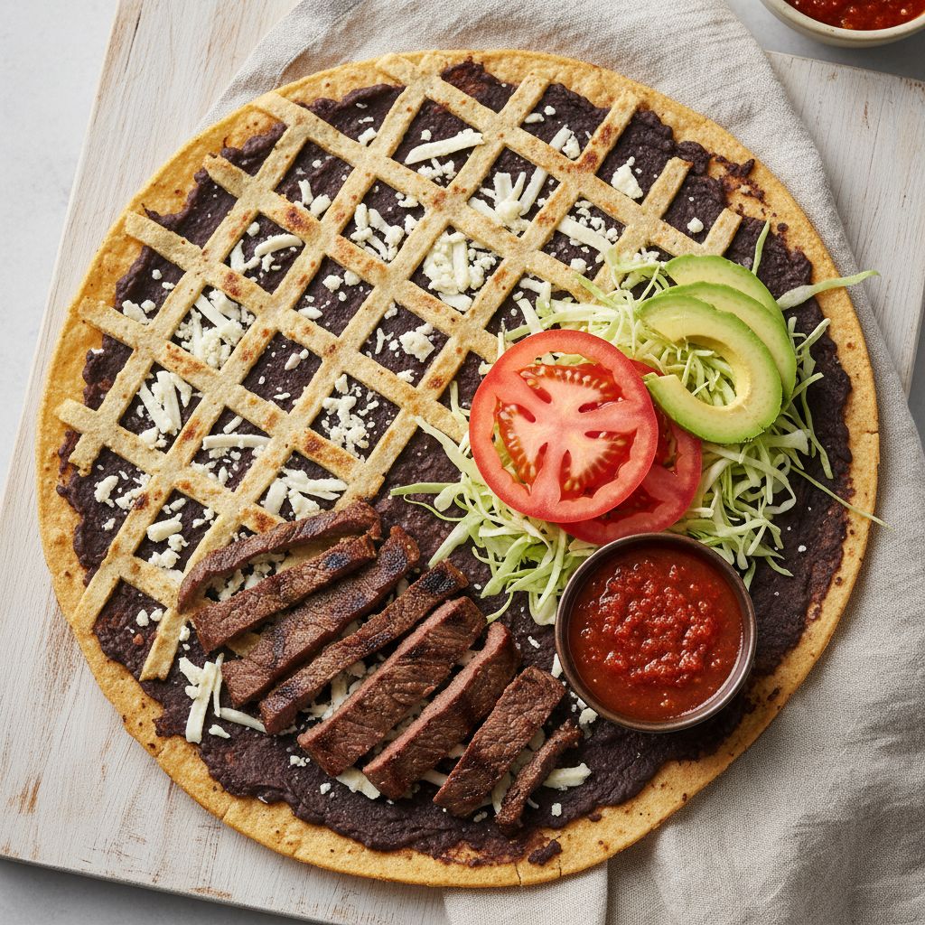 Tlayuda — recipe cover