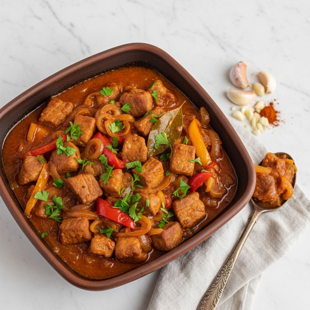 Tocăniță (Traditional Romanian Stew) — recipe cover