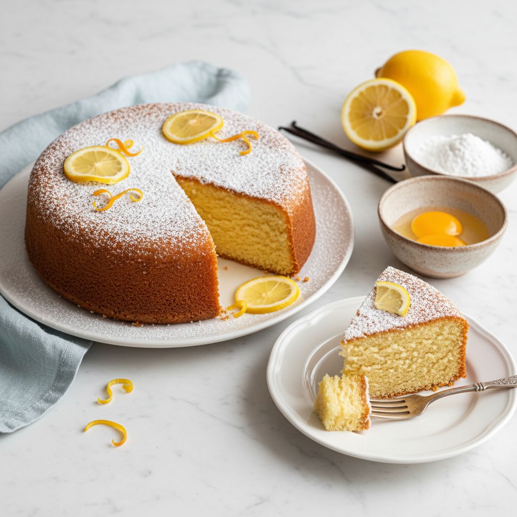 Torta Paradiso — recipe cover
