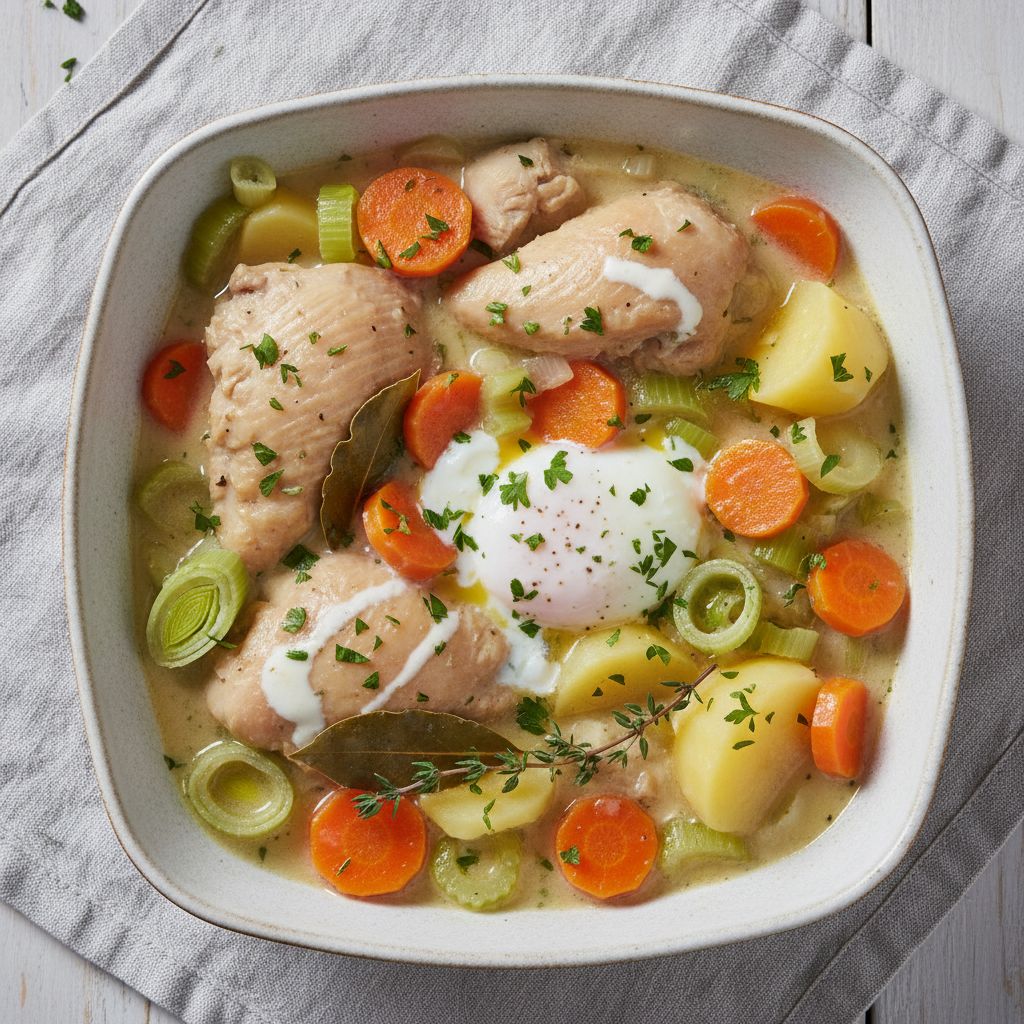 Classic Chicken Waterzooi — recipe cover