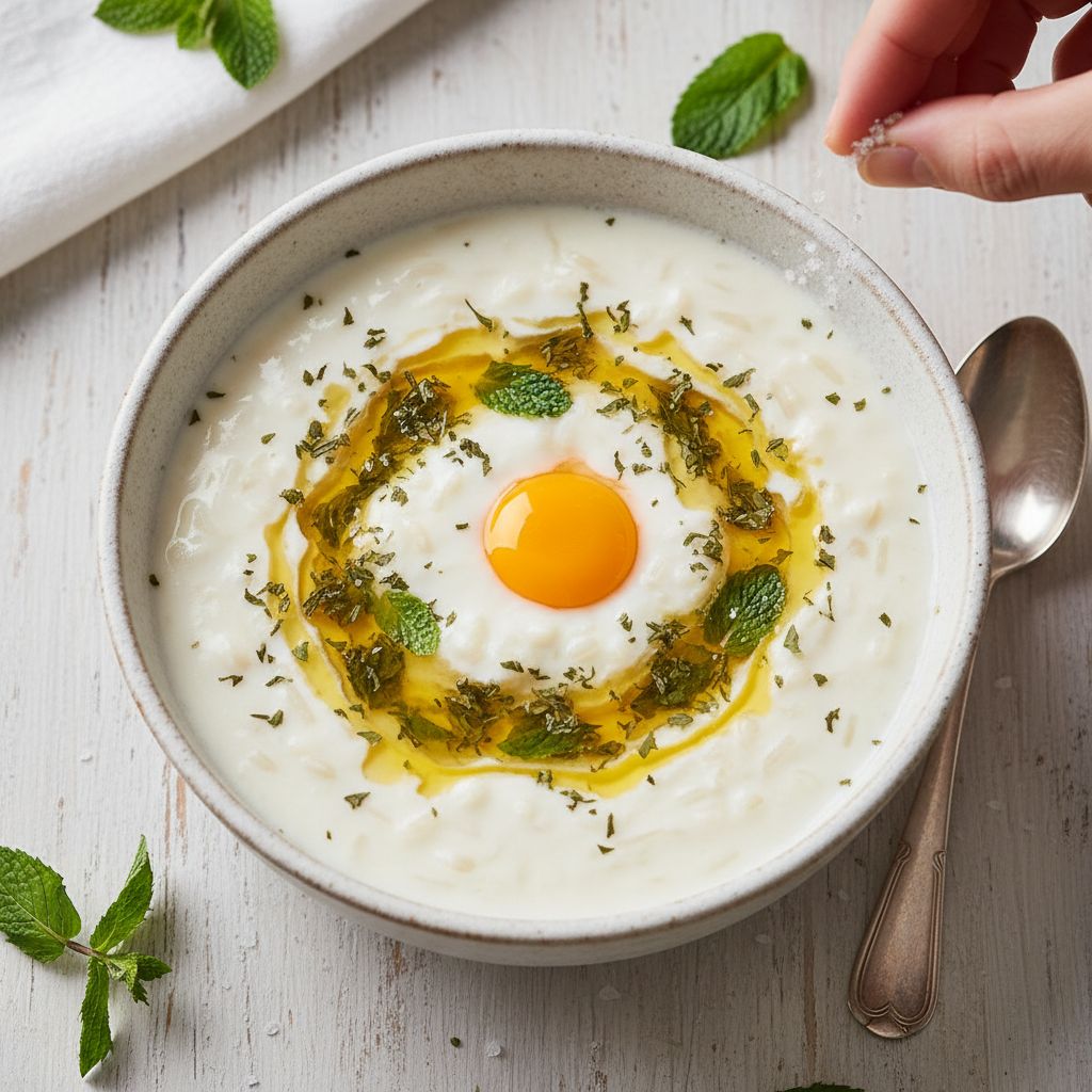 Yayla Çorbası (Turkish Yogurt Soup) — recipe cover