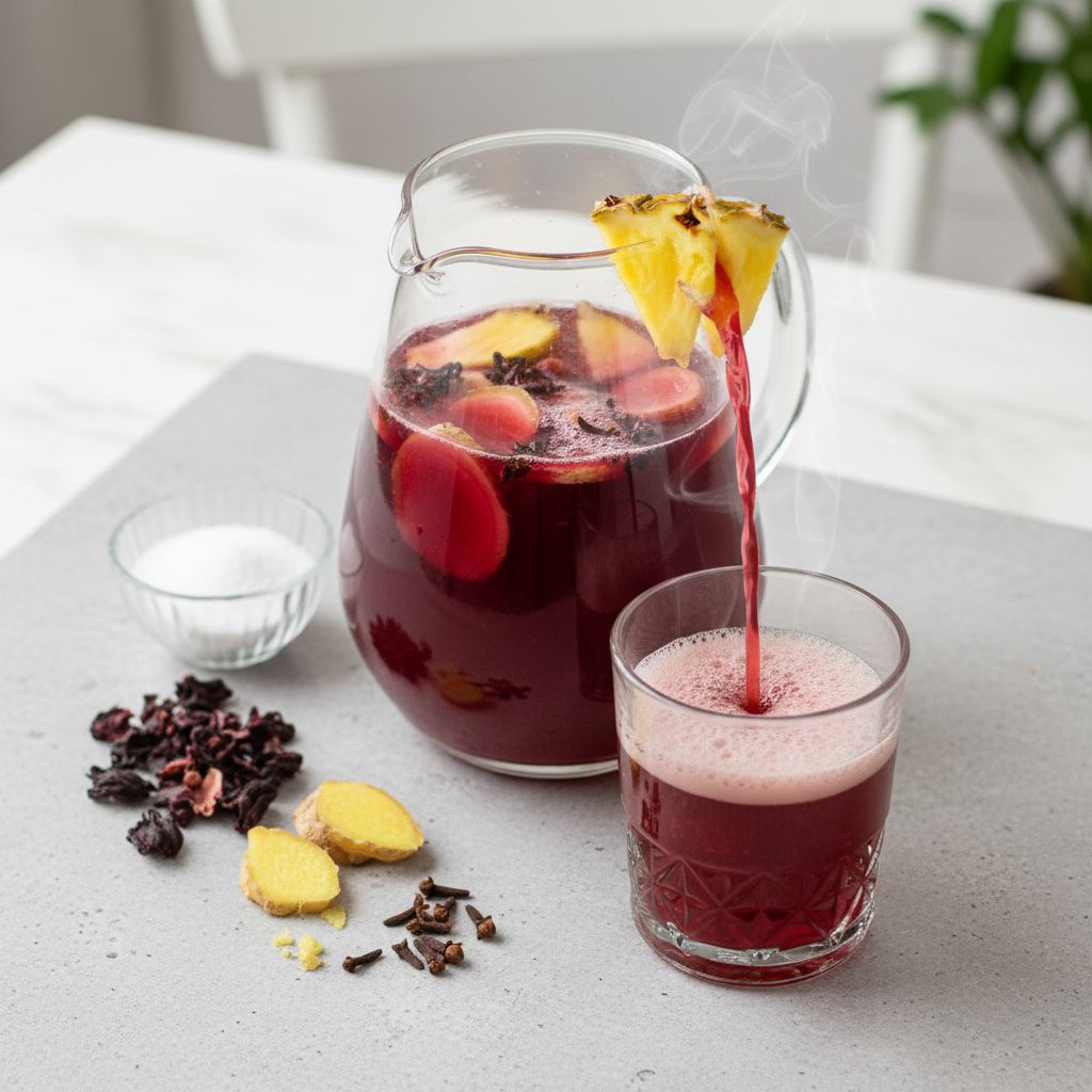 Zobo (Hibiscus Tea) — recipe cover