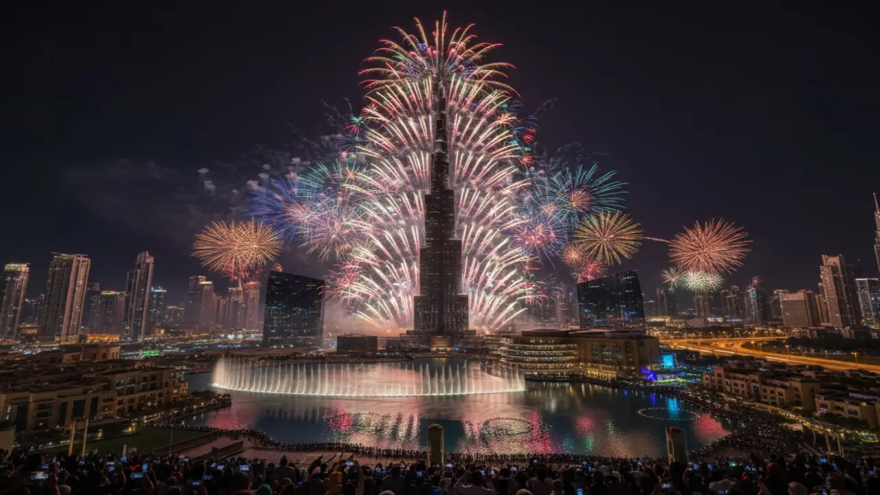Celebrate New Year in Dubai: Fireworks, Cruises, and Festivities