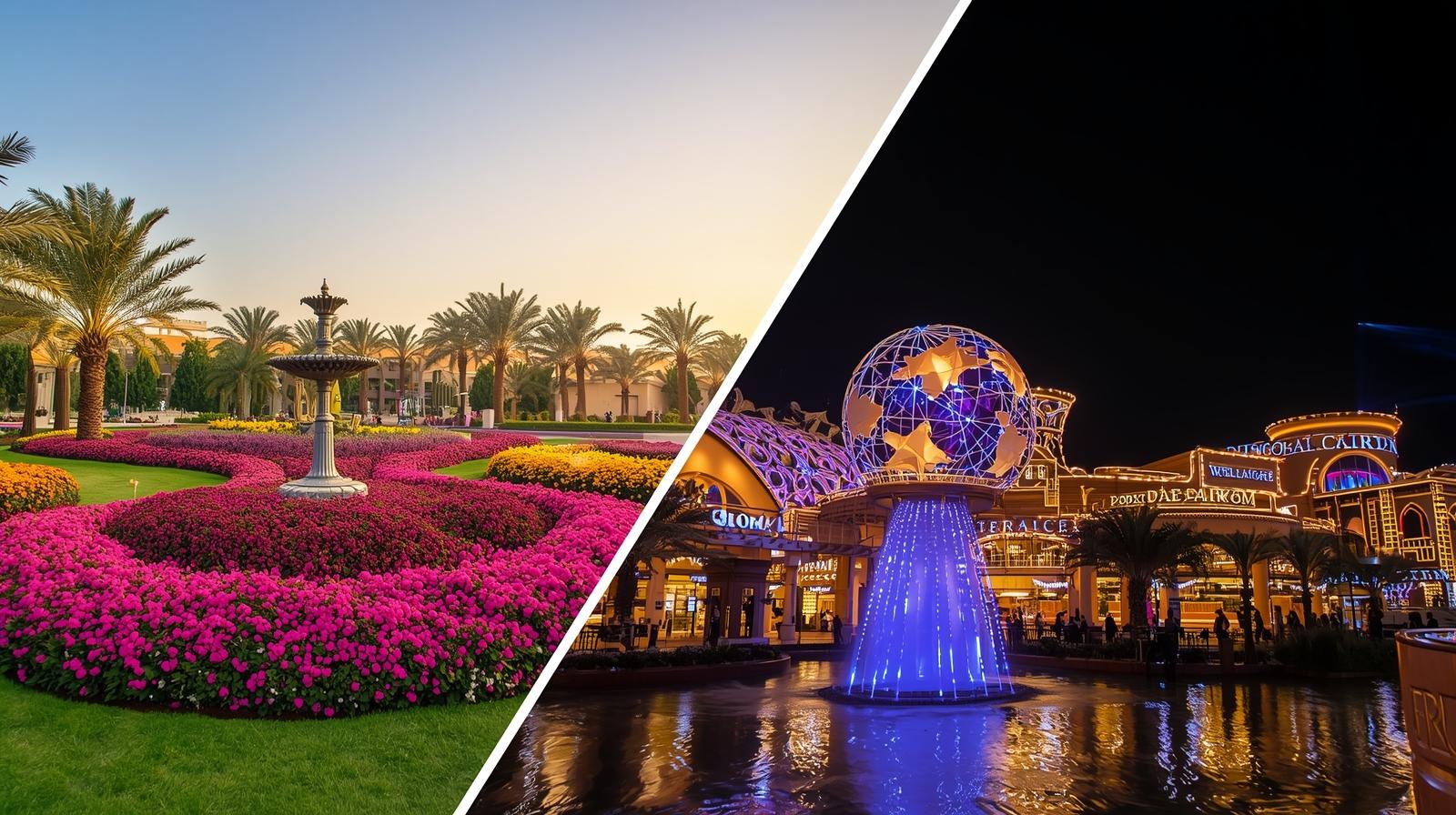 Two Jewels of Dubai: Miracle Garden & Global Village – Must-Visit Dubai Tours and Attractions