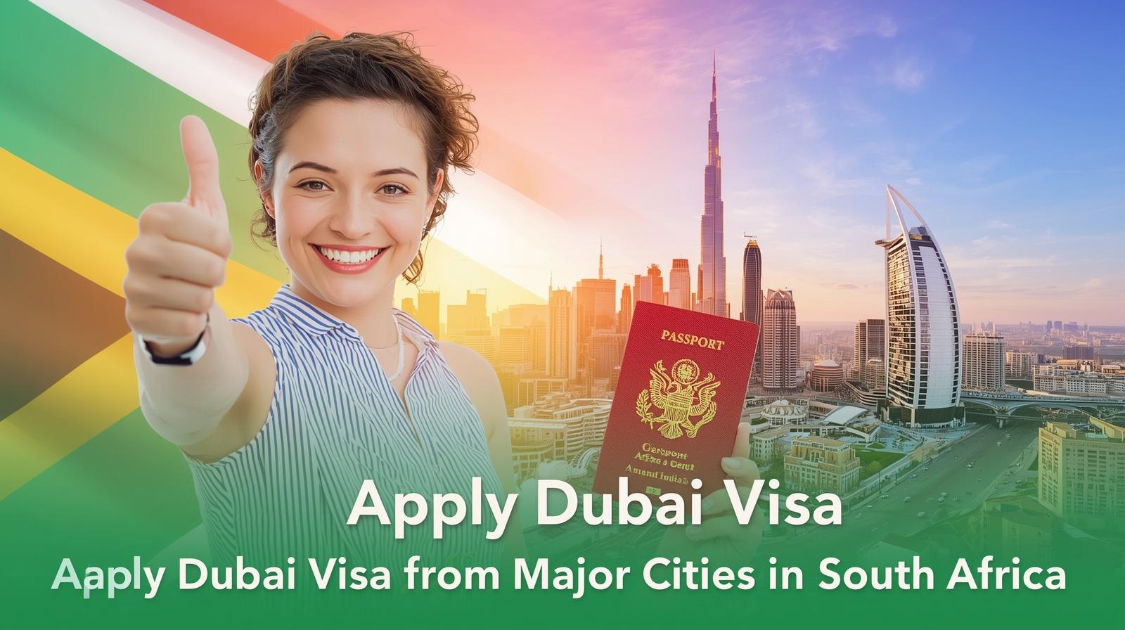 Apply Dubai Visa from Major Cities in South Africa – No Embassy Visit Required