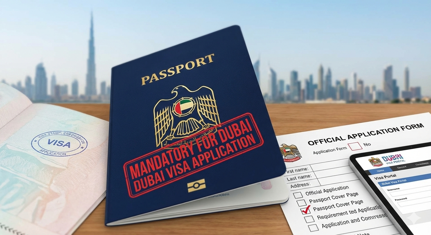 Passport Cover Page Now Mandatory for Dubai Visa Applications