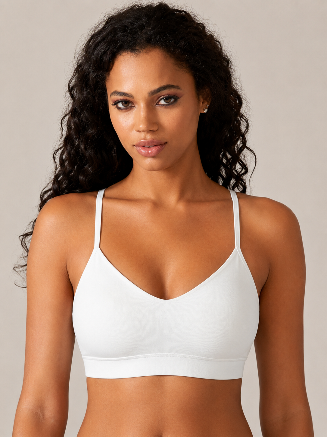 Adjustable Crisscross Back Sports Bra