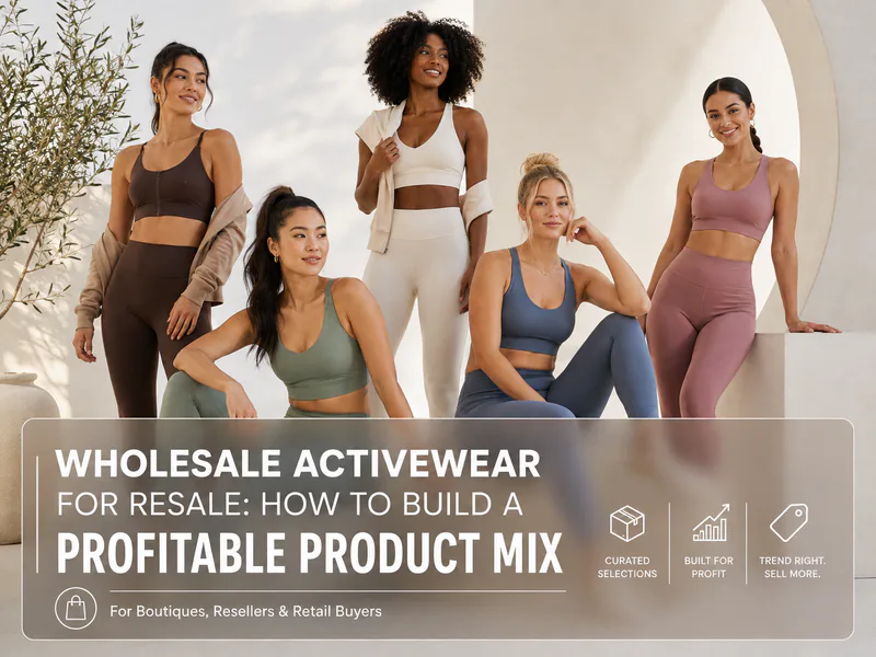 Wholesale Activewear for Resale: How to Build a Profitable Product Mix