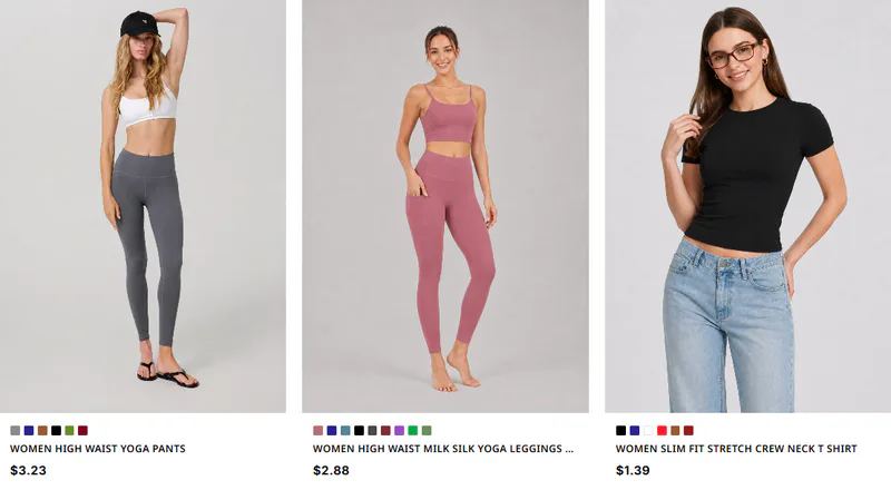 Sportswear Wholesale | Low Price Activewear Supplier