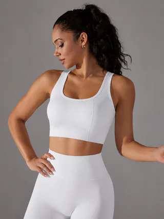 High Support Keyhole Racerback Sports Bra