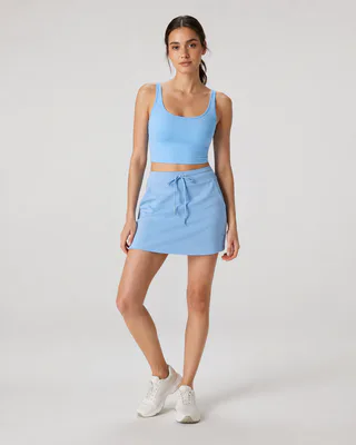 Women's 2-Piece Crop Tank & Athletic Skirt Set