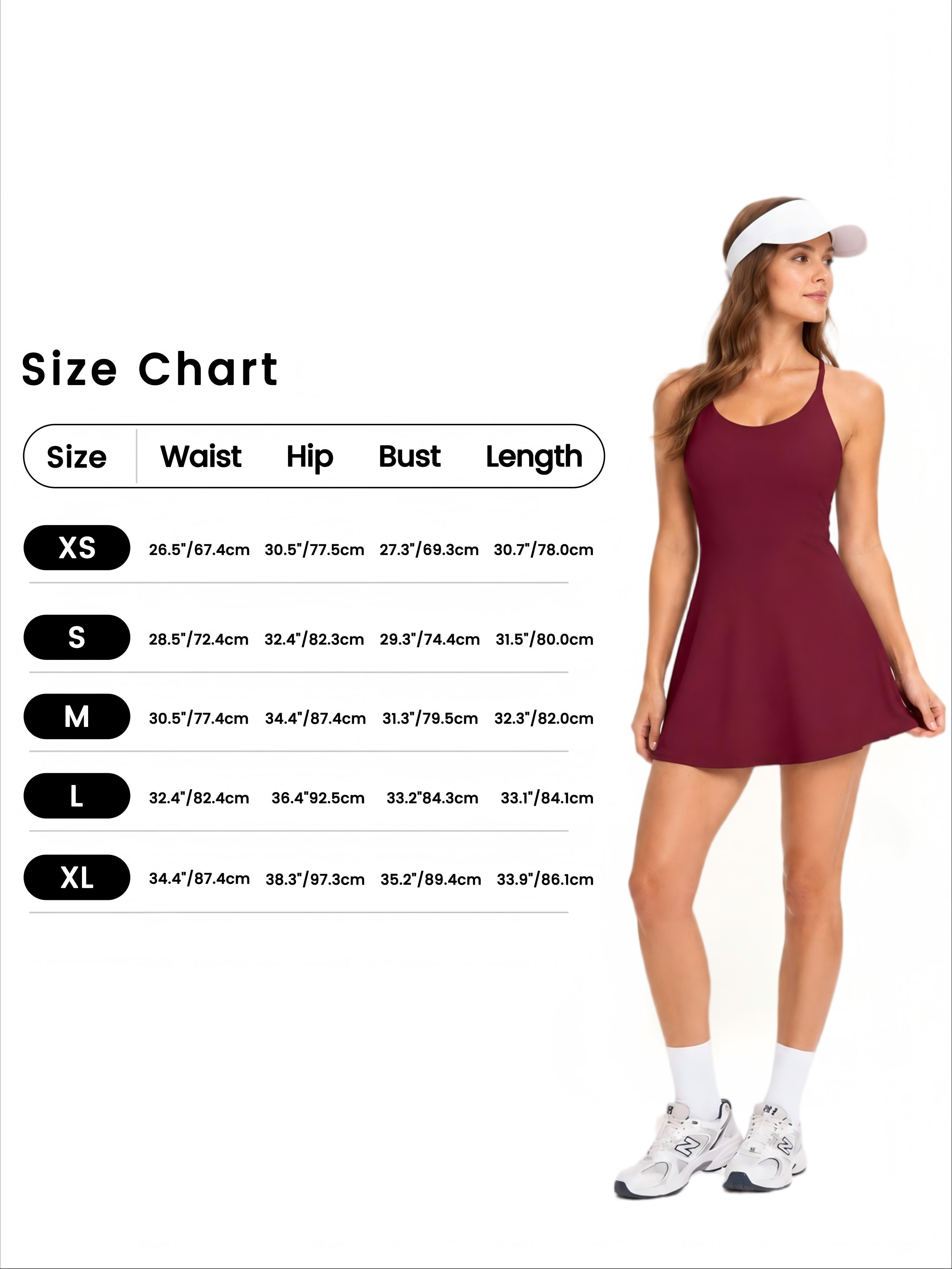 Women’s Strappy Tennis Dress with Built-In Bra and Shorts