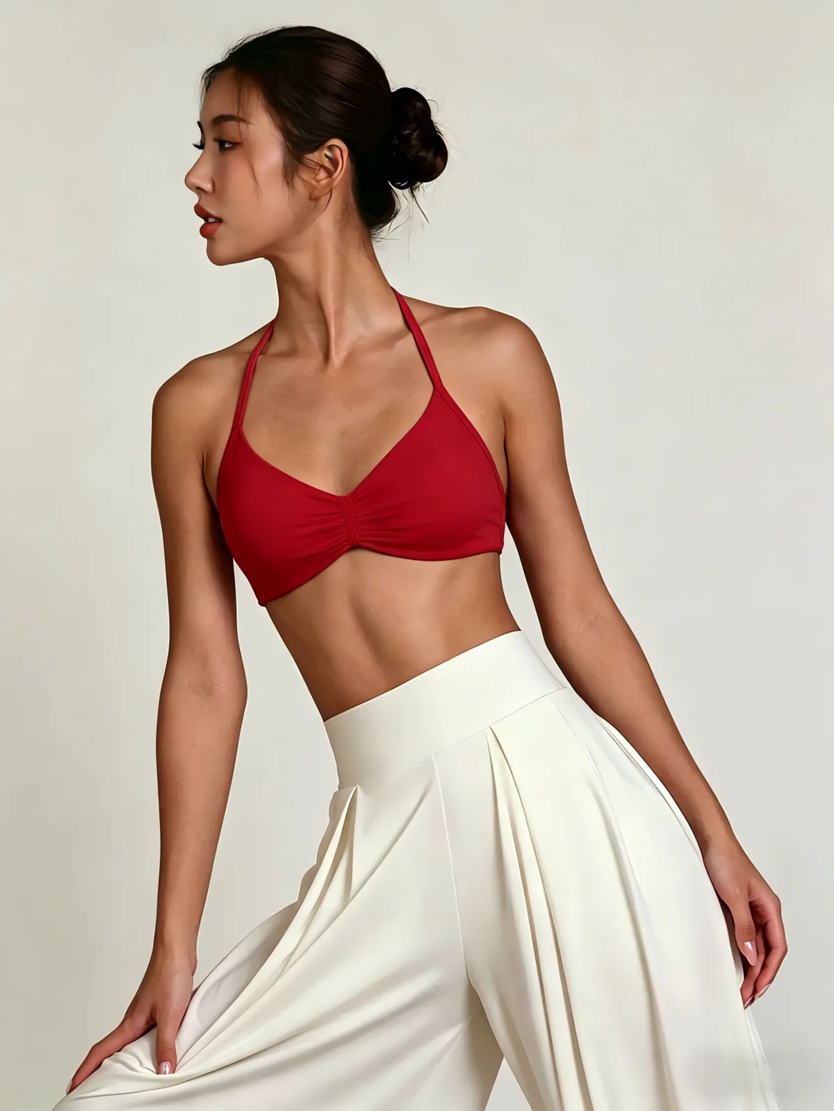 Low Impact Halter Sports Bra