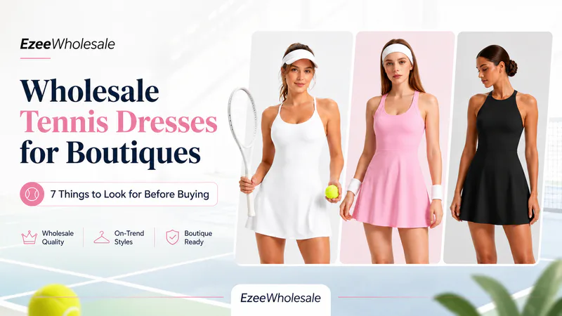 Wholesale Tennis Dresses for Boutiques: 7 Things to Look for Before Buying