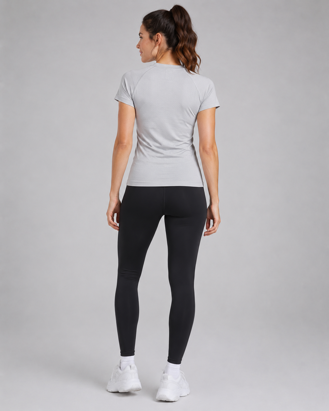 Women's Fitted Raglan Workout T-Shirt – Short Sleeve Active Tee