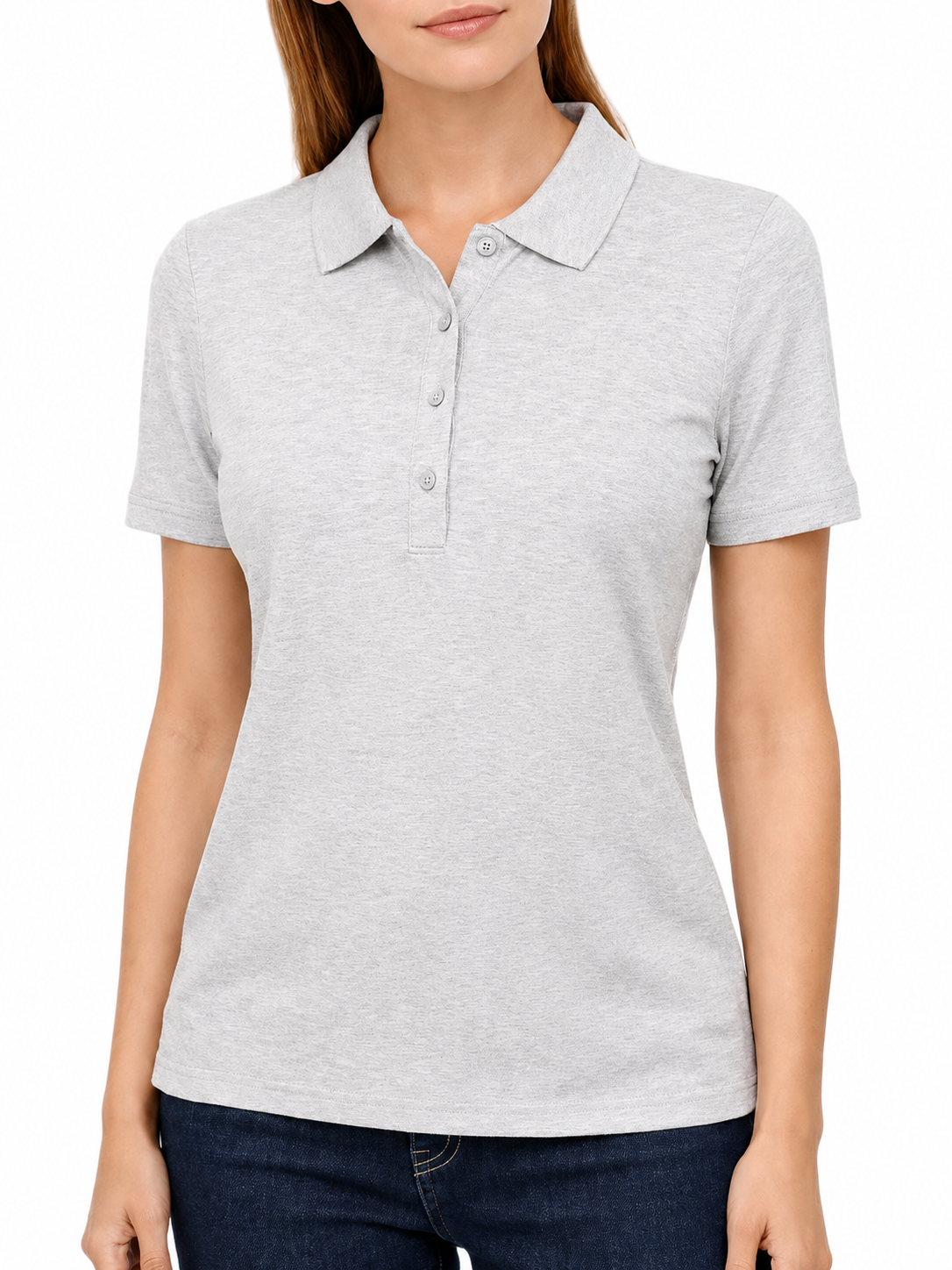 Custom Women’s Short Sleeve Polo Shirt – Private Label & Logo Available