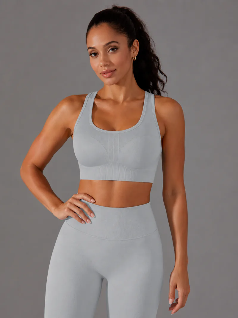 High Support Keyhole Racerback Sports Bra