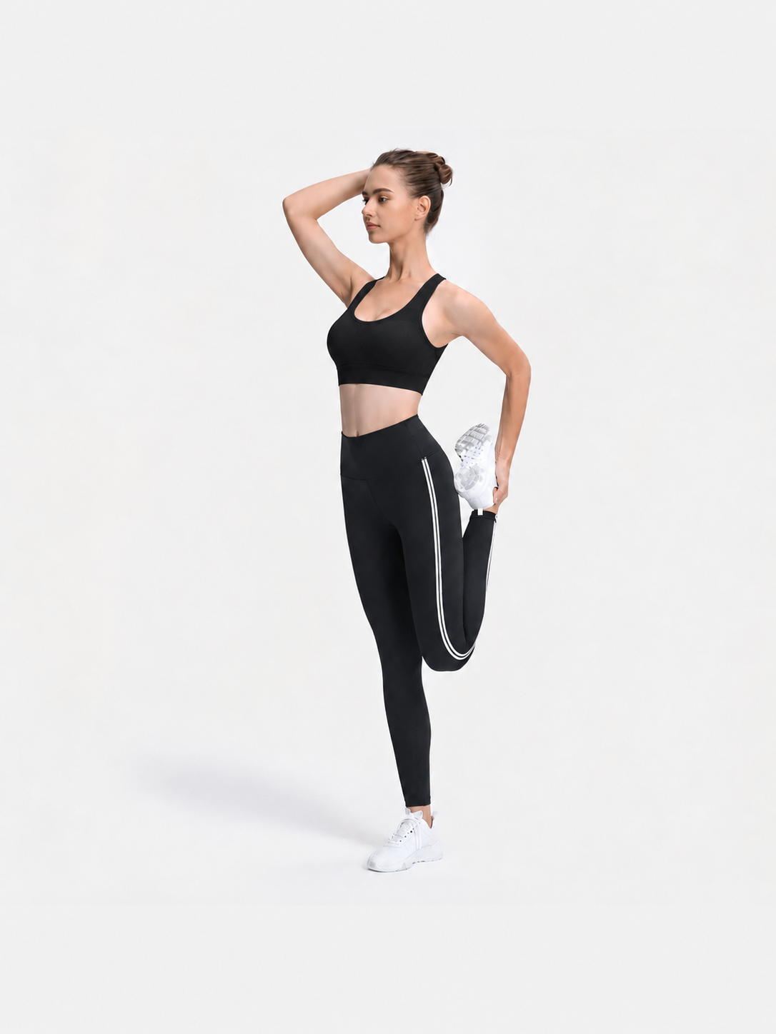 Seamless Crisscross Back Sports Bra