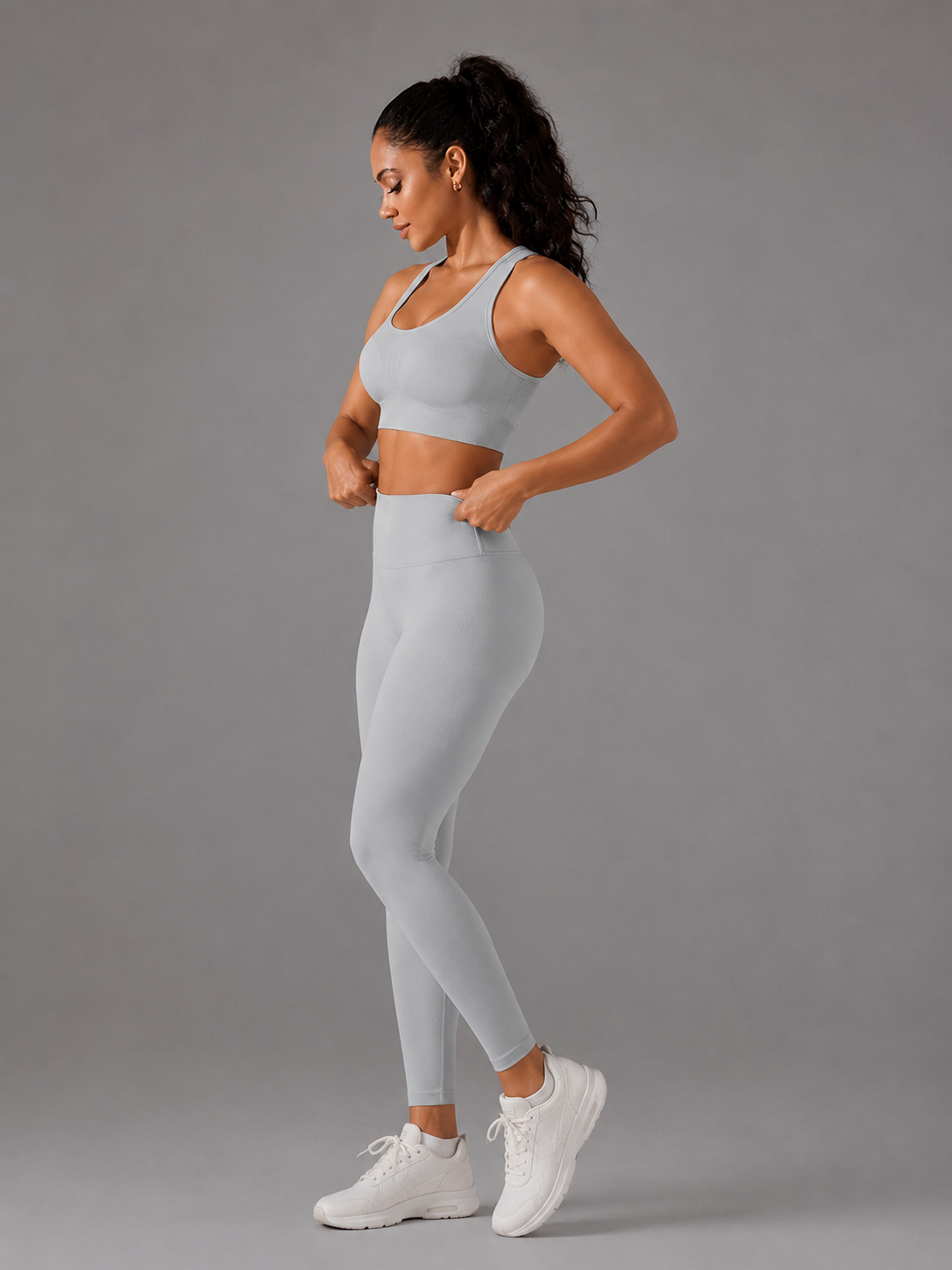 High Support Keyhole Racerback Sports Bra