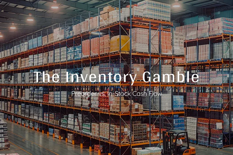 Preorder vs. In-Stock: Inventory Cash Flow Realities