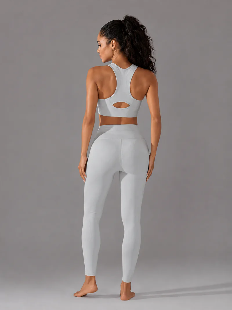 High Support Keyhole Racerback Sports Bra