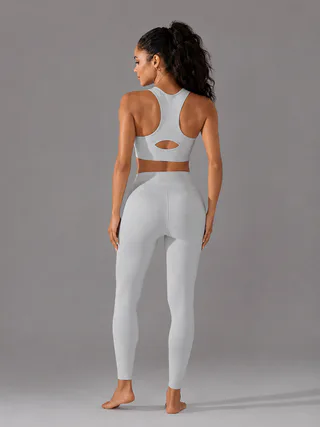 High Support Keyhole Racerback Sports Bra