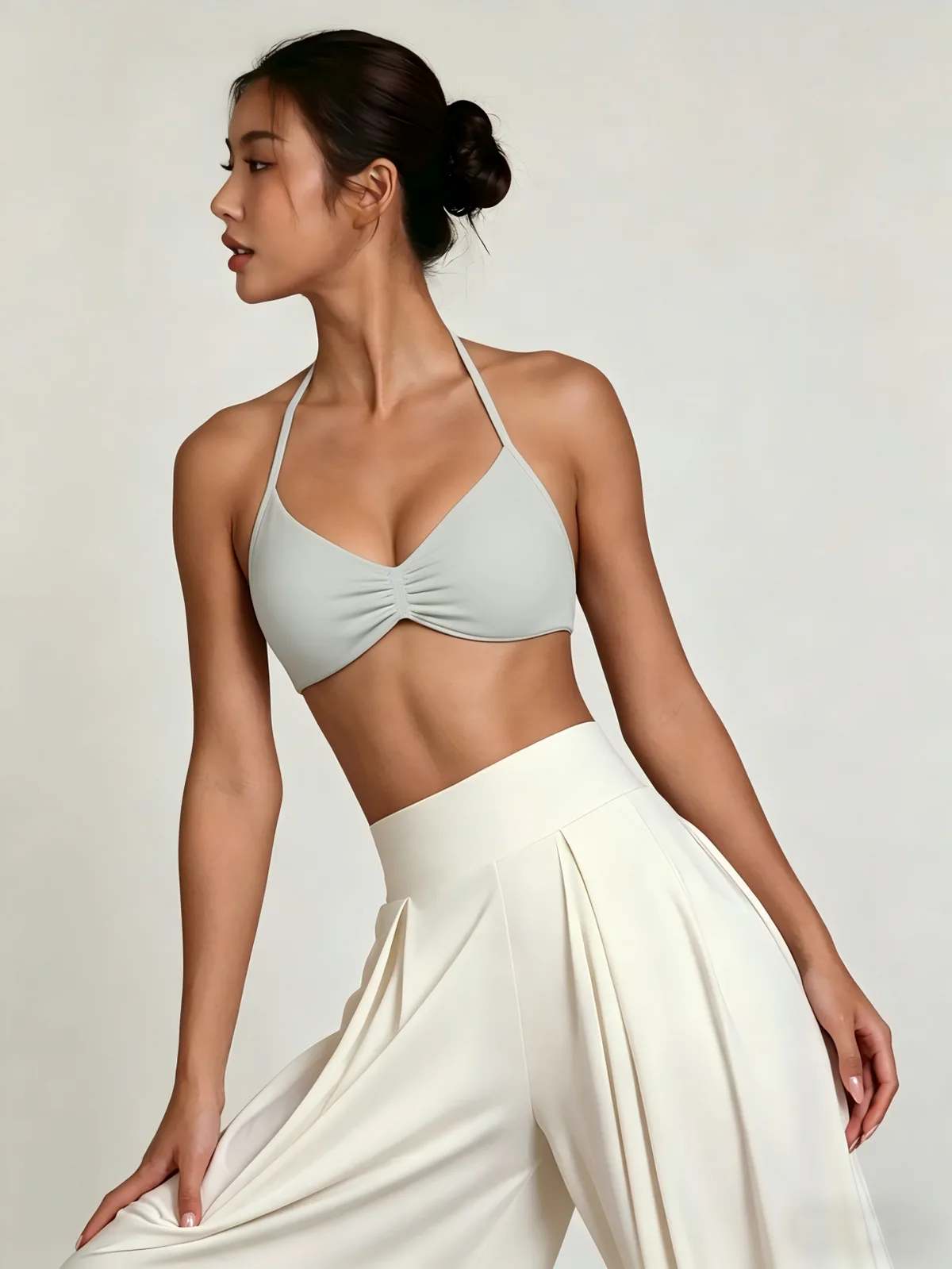 Low Impact Halter Sports Bra