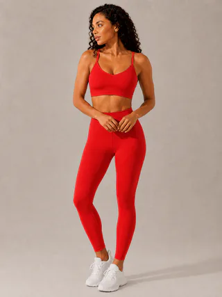 Adjustable Crisscross Back Sports Bra